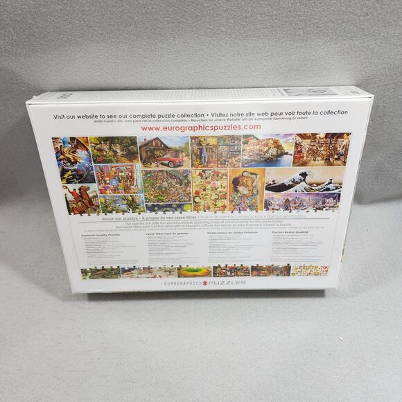 Goddesses of FOUR SEASONS 1000 Piece Eurographics Jigsaw Puzzle Alphonse Mucha - Picture 3 of 5